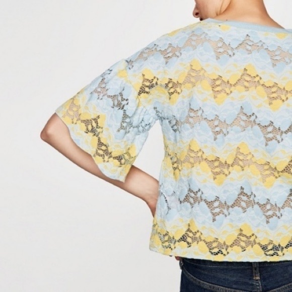 ⭐️ NWT ZARA Lace Top ⭐️ - Picture 4 of 6